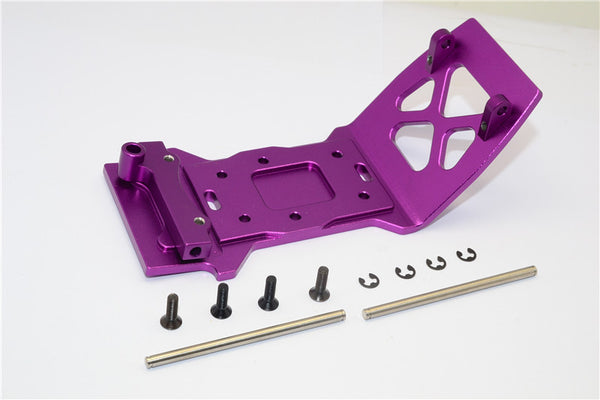 HPI Savage XS Flux Aluminum Front Skid Plate - 1Pc Set Purple
