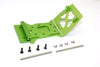 HPI Savage XS Flux Aluminum Rear Skid Plate - 1Pc Set Green