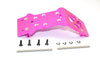 HPI Savage XS Flux Aluminum Rear Skid Plate - 1Pc Set Pink