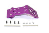 HPI Savage XS Flux Aluminum Rear Skid Plate - 1Pc Set Purple