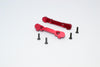 Team Losi Mini 8ight & 8ight-T Aluminum Front Suspension Mount - 2Pcs Red