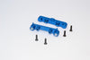 Team Losi Mini 8ight & 8ight-T Aluminum Rear Suspension Mount - 2Pcs Blue