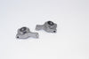 Team Losi Mini 8ight & 8ight-T Rear Knuckle Arm - 1Pr Set Gray Silver
