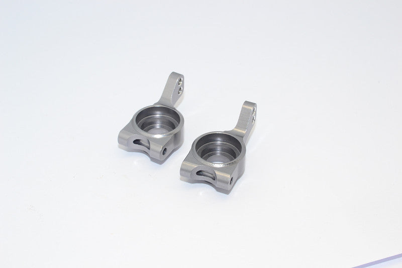 Team Losi Mini 8ight & 8ight-T Rear Knuckle Arm - 1Pr Set Gray Silver