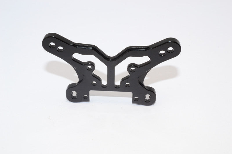 Team Losi Mini 8ight & 8ight-T Aluminum Rear Shock Tower (Thicker) - 1Pc Set Black