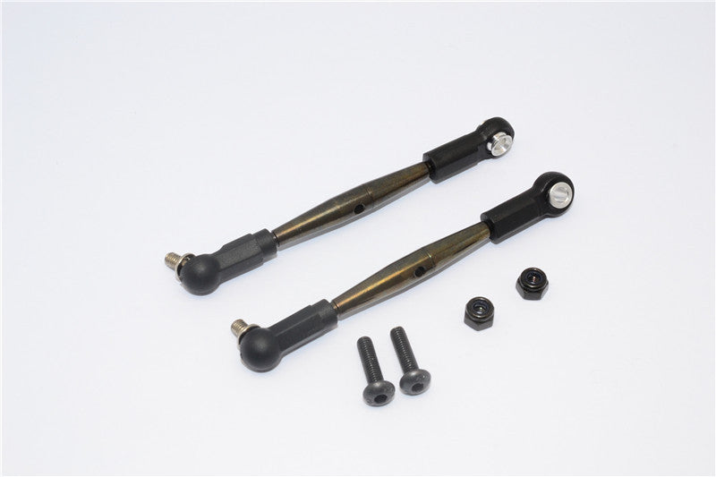 Team Losi Mini 8ight-T Truggy Spring Steel Front Upper Tie Rod With Plastic Ends - 1Pr Set