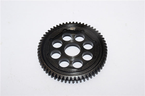 Team Losi Mini 8ight-T Truggy Steel #45 Main Gear (59T) - 1Pc Black