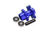 Aluminum 7075-T6 Front Wheel Hub Hex (Enlarged Inner Bearing) For LOSI 1:4 Promoto-MX Motorcycle Motorbike RTR LOS06000 LOS06002 Upgrades - Blue
