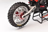 Aluminum 7075-T6 Rear Wheel Hub Hex (Enlarged Inner Bearing) For LOSI 1:4 Promoto-MX Motorcycle Motorbike RTR LOS06000 LOS06002 Upgrades - Red