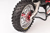 Aluminum 7075-T6 Rear Wheel Hub Hex (Enlarged Inner Bearing) For LOSI 1:4 Promoto-MX Motorcycle Motorbike RTR LOS06000 LOS06002 Upgrades - Blue
