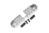 Aluminum 7075-T6 Motorcycle Foot Pegs Set For LOSI 1:4 Promoto-MX Motorcycle Motorbike RTR LOS06000 LOS06002 Upgrades - Silver