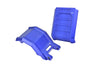 Aluminum 7075 Skid Plate Set For LOSI 1:4 Promoto MX Motorcycle Dirt Bike RTR FXR LOS06000 LOS06002 Upgrades - Blue