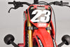 Aluminum 7075 Triple Clamp Set For LOSI 1:4 Promoto-MX Motorcycle Dirt Bike RTR LOS06000 LOS06002 Upgrades - Red
