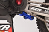 Aluminum 7075 Extend Swing Arm (+30mm) + Pull Rod + Chain For LOSI 1:4 Promoto MX Motorcycle Dirt Bike RTR FXR LOS06000 LOS06002 Upgrades - Blue