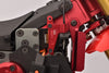 Aluminum 7075 Electronic Mount Set For LOSI 1:4 Promoto MX Motorcycle Dirt Bike RTR FXR LOS06000 LOS06002 Upgrades - Red
