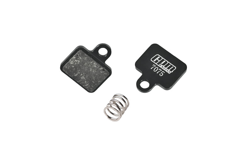 Aluminum 7075 And Inlaid Friction Material Front Brake Pad For LOSI 1:4 Promoto-MX Motorcycle Dirt Bike RTR FXR LOS06000 LOS06002 Upgrade Parts - Blue