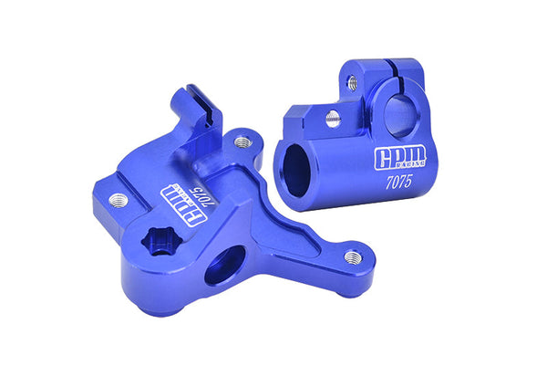 Aluminum 7075 Fork Lug Set For LOSI 1:4 Promoto-MX Motorcycle Dirt Bike RTR FXR LOS06000 LOS06002 Upgrade Parts - Blue