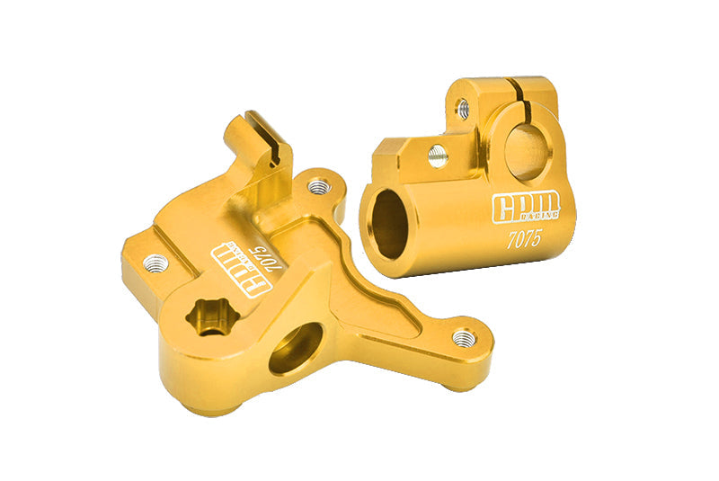 Aluminum 7075 Fork Lug Set For LOSI 1:4 Promoto-MX Motorcycle Dirt Bike RTR FXR LOS06000 LOS06002 Upgrade Parts - Gold