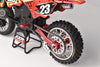 Aluminum 7075 Extend Swing Arm (+30mm) + Pull Rod + Chain For LOSI 1:4 Promoto MX Motorcycle Dirt Bike RTR FXR LOS06000 LOS06002 Upgrades - Blue