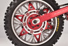 Aluminum 7075 Rear Wheel Pattern Buckle For LOSI 1:4 Promoto-MX Motorcycle Dirt Bike RTR FXR-LOS06000 RTR Pro Circuit-LOS06002 Upgrades - Red