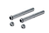 Aluminum 7075 Fork Tube Set For LOSI 1:4 Promoto-MX Motorcycle Dirt Bike RTR FXR LOS06000 LOS06002 Upgrades - Silver