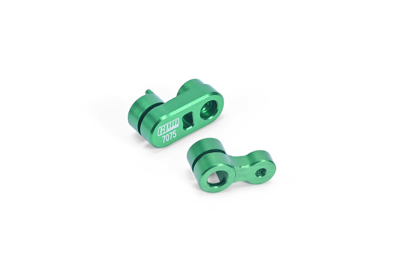 Aluminum 7075-T6 Brake Caliper Servo Arm Set 20T For LOSI 1:4 Promoto-MX Motorcycle Dirt Bike RTR FXR LOS06000 LOS06002 Upgrades - Green