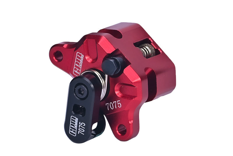 Aluminum 7075 Front Brake Disc Caliper For LOSI 1:4 Promoto-MX Motorcycle Dirt Bike RTR FXR LOS06000 LOS06002 - Red