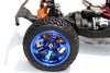 Axial Yeti Jr. SCORE Trophy Truck (AX90052) Aluminum Front And Rear Wheel Hex With Brake Disk - 4Pcs Set Gray Silver