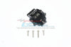 Axial Yeti Jr. SCORE / Yeti Jr. Can-Am Maverick Aluminum Front Gear Box Cover - 1Pc Set Black