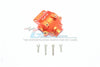 Axial Yeti Jr. SCORE / Yeti Jr. Can-Am Maverick Aluminum Front Gear Box Cover - 1Pc Set Orange
