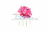 Axial Yeti Jr. SCORE / Yeti Jr. Can-Am Maverick Aluminum Front Gear Box Cover - 1Pc Set Red