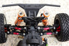 Axial Yeti Jr. SCORE Trophy Truck (AX90052) Aluminum Front Knuckle Arms - 2Pcs Set Orange