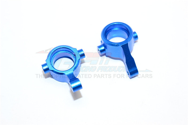 Axial Yeti Jr. SCORE Trophy Truck (AX90052) Aluminum Front Knuckle Arms - 2Pcs Set Blue