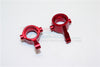 Axial Yeti Jr. SCORE Trophy Truck (AX90052) Aluminum Front Knuckle Arms - 2Pcs Set Red