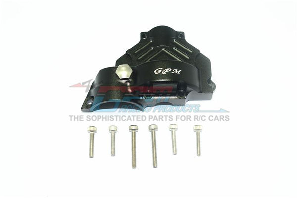 Axial Yeti Jr. SCORE / Yeti Jr. Can-Am Maverick Aluminum Center Main Gear Cover - 1Pc Set Black