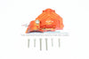 Axial Yeti Jr. SCORE / Yeti Jr. Can-Am Maverick Aluminum Center Main Gear Cover - 1Pc Set Orange