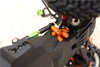 Axial Yeti Jr. SCORE Trophy Truck (AX90052) Aluminum Steering Assembly - 3Pcs Set Orange