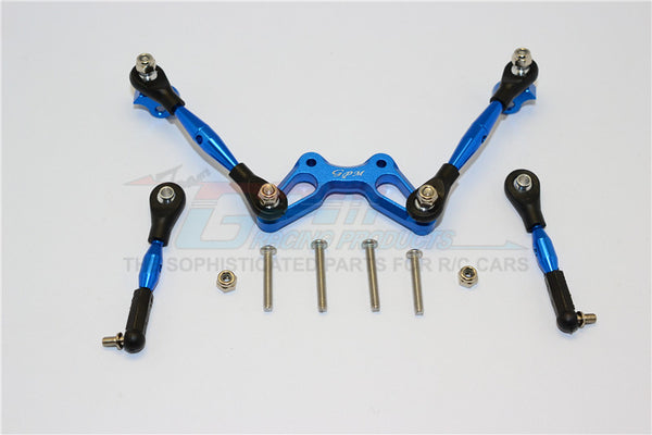 Axial Yeti Jr. SCORE Trophy Truck (AX90052) Aluminum Tie Rods Design Stabilizer For Front C Hub - 1 Set Blue