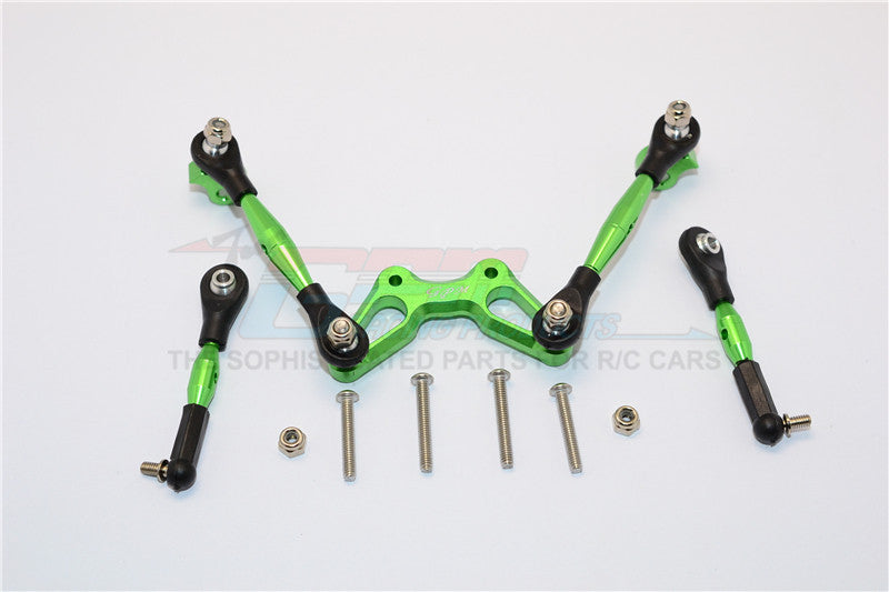 Axial Yeti Jr. SCORE Trophy Truck (AX90052) Aluminum Tie Rods Design Stabilizer For Front C Hub - 1 Set Green