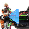 Axial Yeti Jr. SCORE Trophy Truck (AX90052) Aluminum Plate For Modified Electronic Setting - 1Pc Set Gray Silver