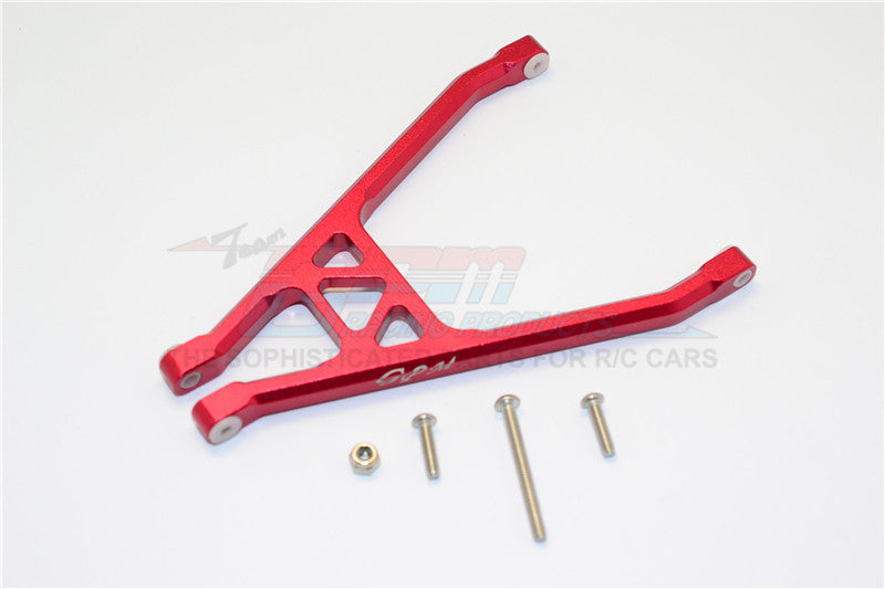 Axial Yeti Jr. SCORE Trophy Truck (AX90052) Upgarde Parts Aluminum Rear Axle Support A Frame - 5Pc Set Red