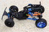 Axial Yeti Jr. SCORE Trophy Truck (AX90052) Upgarde Parts Aluminum Rear Axle Support A Frame - 5Pc Set Orange