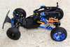 Axial Yeti Jr. SCORE Trophy Truck (AX90052) Upgarde Parts Aluminum Rear Axle Support A Frame - 5Pc Set Blue