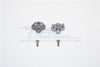 Axial Yeti Jr. SCORE Trophy Truck (AX90052) Aluminum Rear Links Stabilizers - 4Pc Set Gray Silver