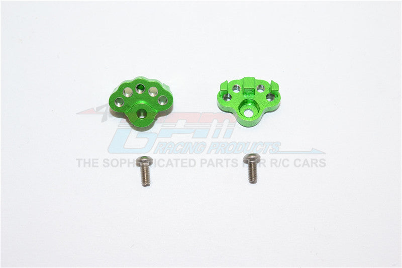 Axial Yeti Jr. SCORE Trophy Truck (AX90052) Aluminum Rear Links Stabilizers - 4Pc Set Green