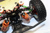 Axial Yeti Jr. SCORE Trophy Truck (AX90052) Aluminum Front Arms - 1Pr Set Red