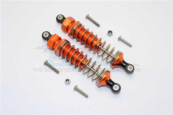 Axial Yeti Jr. SCORE Trophy Truck (AX90052) Aluminum Rear Shocks - 1Pr Set Orange