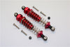 Axial Yeti Jr. SCORE Trophy Truck (AX90052) Aluminum Rear Shocks - 1Pr Set Red