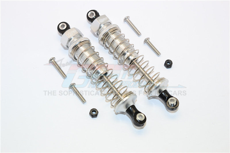 Axial Yeti Jr. SCORE Trophy Truck (AX90052) Aluminum Rear Shocks - 1Pr Set Silver