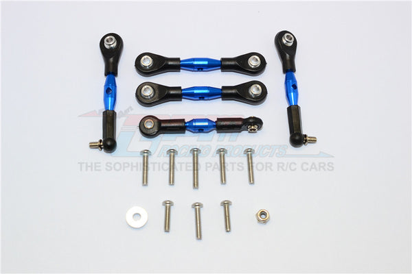 Axial Yeti Jr. SCORE Trophy Truck (AX90052) Aluminum Tie Rods - 5Pcs Set Blue